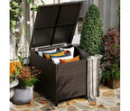 Small Storage Box (PE Rattan + Iron) -