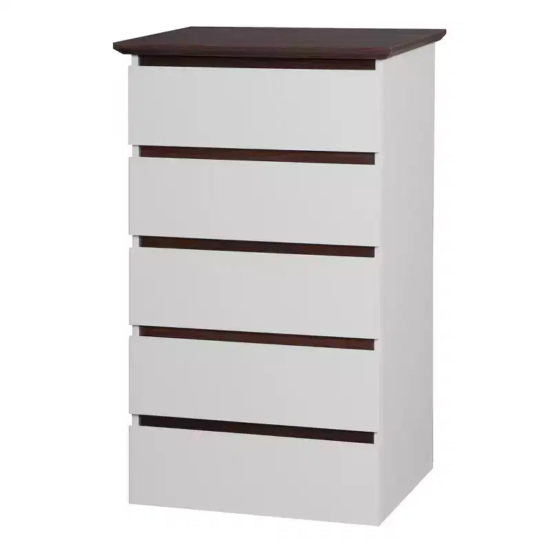 Dresser Cabinet for Bedroom, Tall Chest of Drawers with 5/6 Drawers, Wood Storage Drawers Clothing Organizer for Bedroom, Living Room