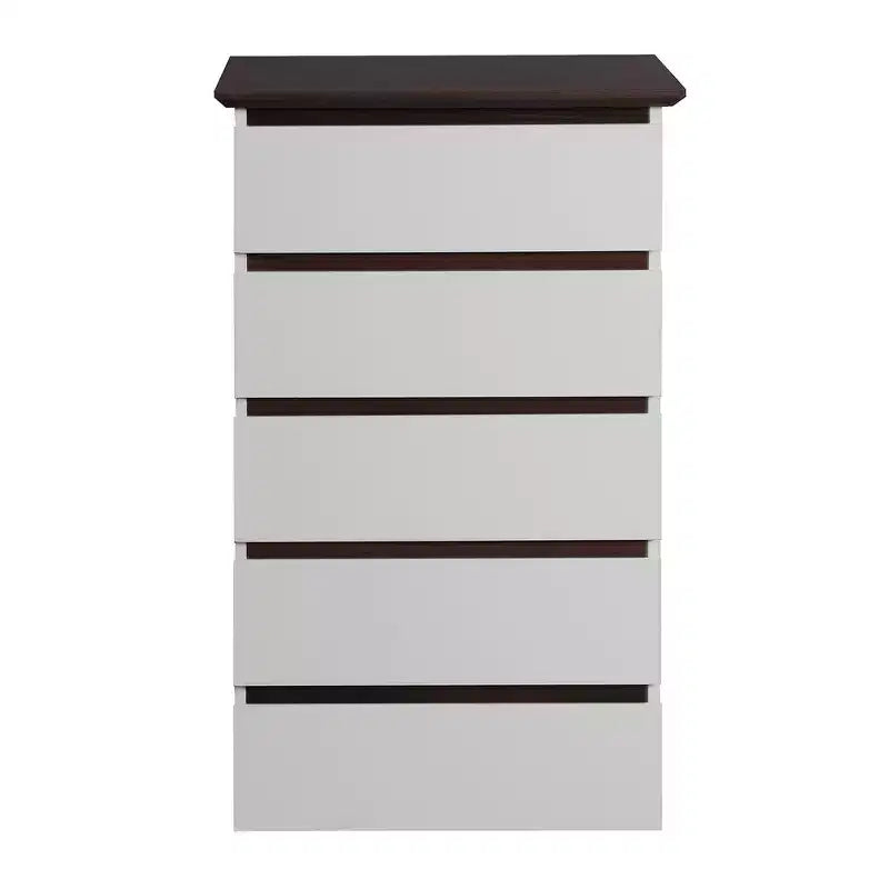 Commode de chambre à coucher, chiffonnier haut avec 5/6 tiroirs, commode de rangement en bois, organisateur de vêtements pour chambre à coucher, salon