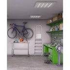 Table de travail en acier inoxydable avec étagère inférieure réglable - Table de préparation commerciale pour cuisine, restaurant, garage