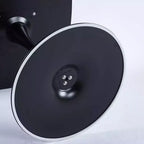 Table à manger tulipe carrée noire de 31,5 pouces, petite table de cuisine moderne du milieu du siècle avec base piédestal en métal