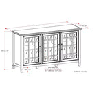 Buffet bahut Hampshire de 60 pouces de large