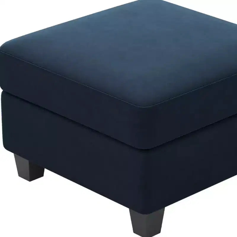 25 poufs de rangement en velours