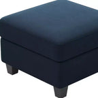 25 poufs de rangement en velours