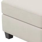 25 poufs de rangement en velours