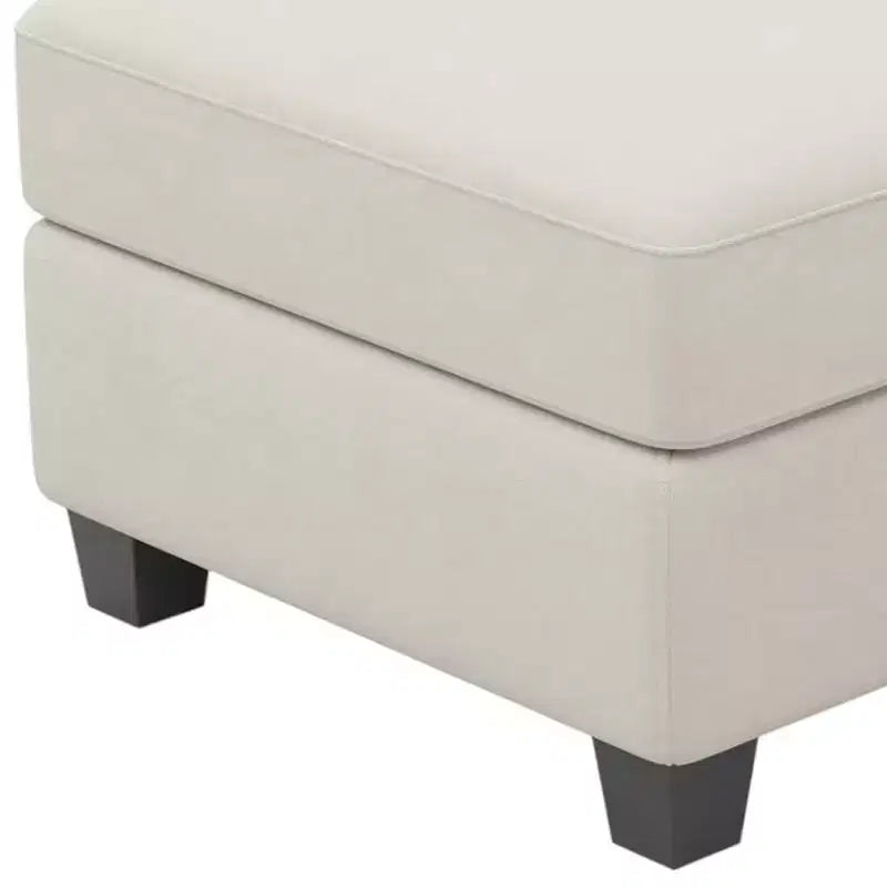 25 poufs de rangement en velours