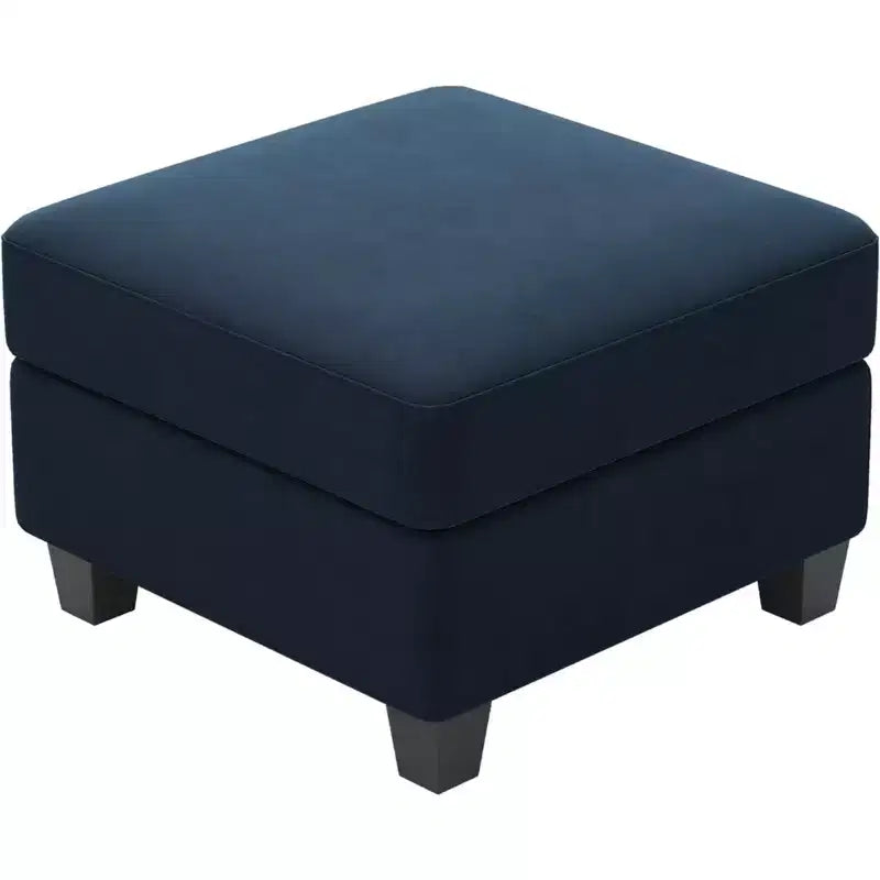 25 poufs de rangement en velours