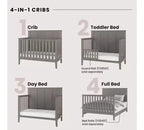 Ensemble de chambre de bébé 3 pièces Atwood de Child Craft, incluant un lit convertible 4-en-1, une commode et un chiffonnier