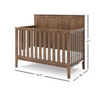 Ensemble de chambre de bébé 3 pièces Atwood de Child Craft, incluant un lit convertible 4-en-1, une commode et un chiffonnier