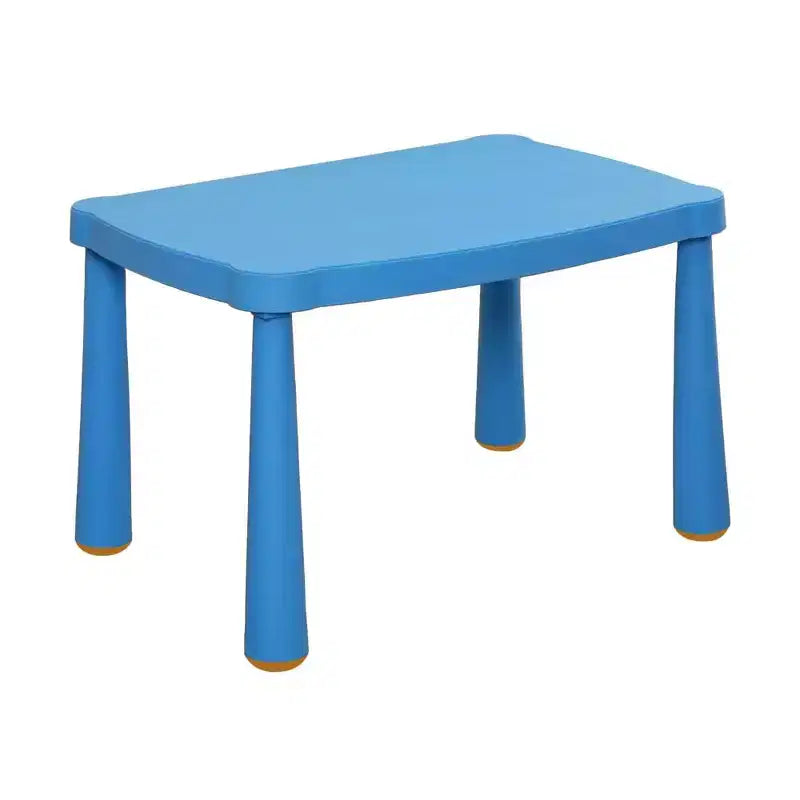 Table d'activités pour enfants pour la salle de classe et la maison, table rectangulaire légère pour enfants avec coins arrondis