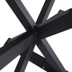 Pieds de table, Pieds de table en métal robustes avec trous pré-percés, Pieds de bureau résistants à la chaleur pour table basse, table à manger, table d'appoint