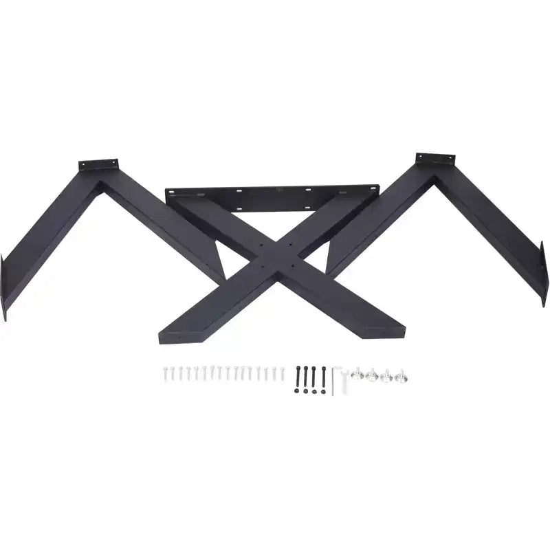 Pieds de table, Pieds de table en métal robustes avec trous pré-percés, Pieds de bureau résistants à la chaleur pour table basse, table à manger, table d'appoint