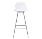 Modern Comfort Upholstered Bar Stool with Metal Legs, Stylish Design for Dining Room/Kitchen/Patio/Living Room,