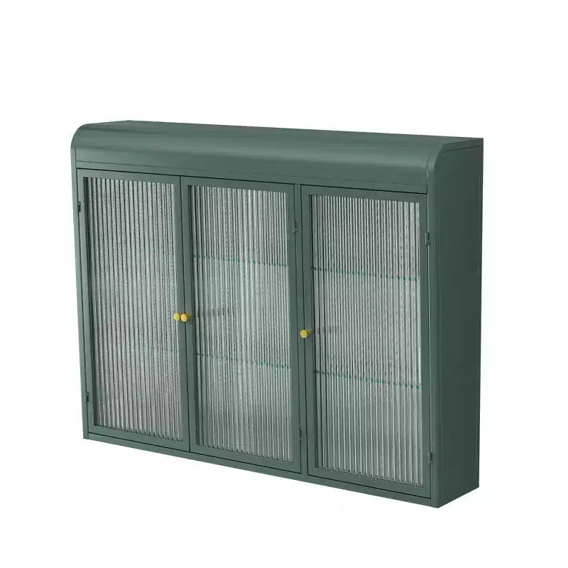 Meubles hauts de 91,4 cm de large pour buanderie, placards muraux en verre acrylique, armoire à pharmacie pour cuisine, garage, buanderie, 3 portes