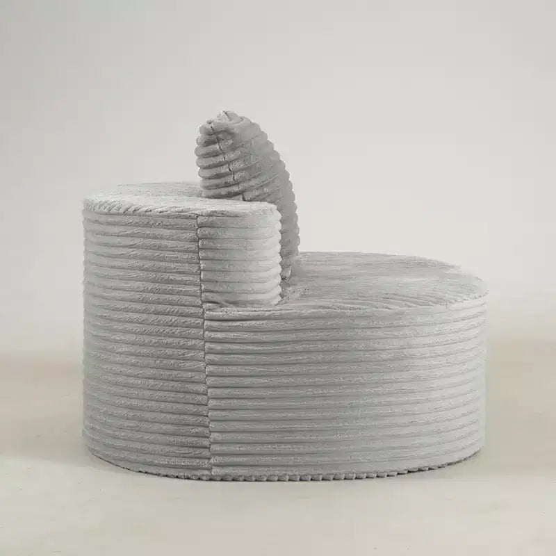Canapé de salon en velours côtelé TUYOHW, canapé moderne rembourré en tissu côtelé avec coussins décoratifs, canapés pour salon, chambre à coucher, aucun assemblage requis, gris fumée