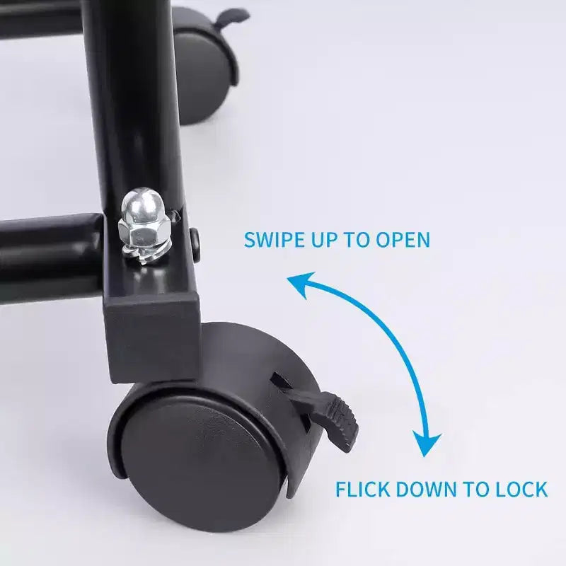 Portant à vêtements roulant à double tringle robuste, portant à vêtements en métal réglable avec une capacité de charge de 68 kg, roues verrouillables et étagère inférieure