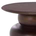 Table d'appoint ronde Nube - ACC3255 - Marron foncé - Safavieh