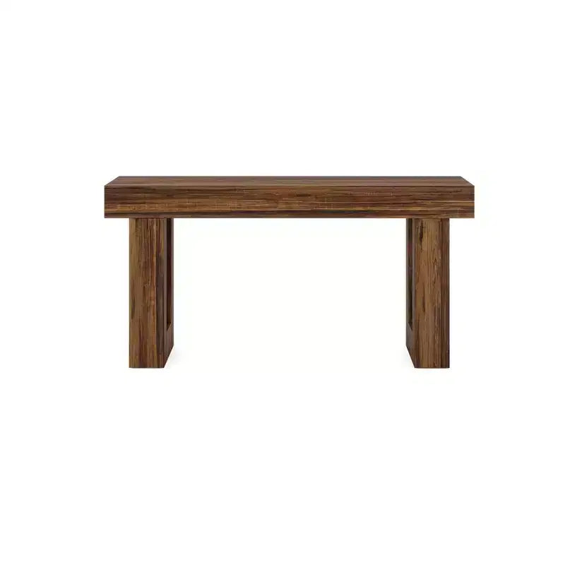 MAYEERTY Table console de style rustique de 160 cm, table d'appoint rustique pour entrée