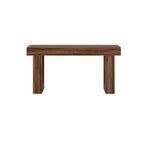 MAYEERTY Table console de style rustique de 160 cm, table d'appoint rustique pour entrée