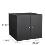 MAYEERTY Meuble de rangement mobile blanc en métal pour imprimante, avec étagère réglable et roulettes