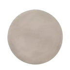 Table d'appoint d'extérieur en béton léger, design sculptural moderne, résistante aux intempéries et facile à déplacer pour patio, balcon ou jardin