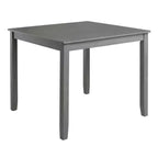 MAYEERTY Ensemble de salle à manger 5 pièces en bois élégant, ensemble moderne gris pour 4 personnes pour cuisine et salon