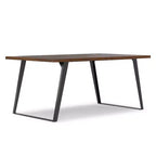 Mitchell 66 x 40 inch Rectangle Modern Industrial Dining Table