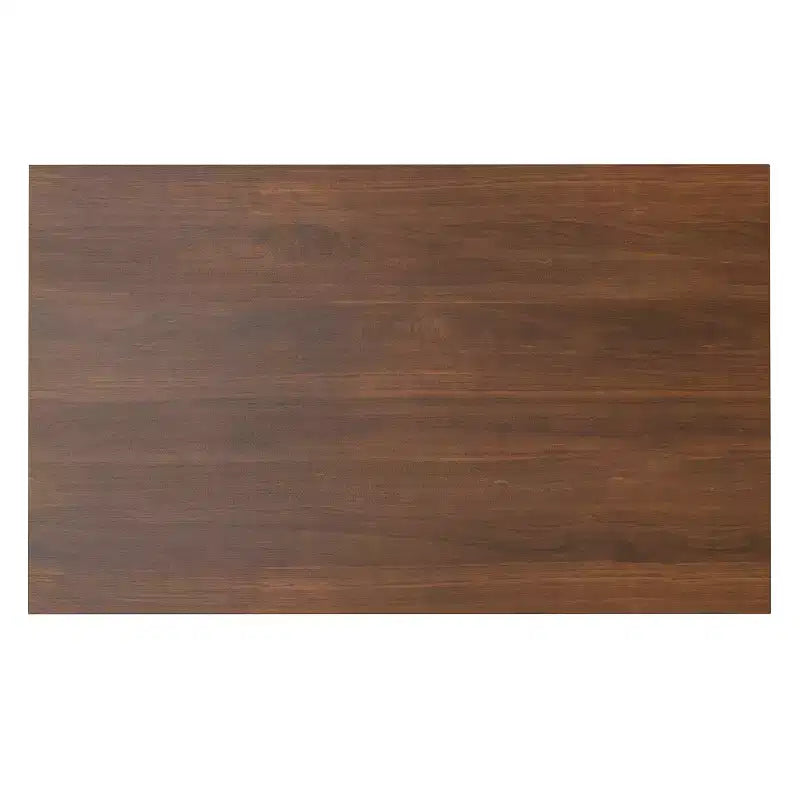 Table à manger rectangulaire industrielle moderne Mitchell 66 x 40 pouces