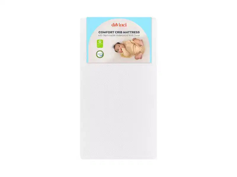 daVinci Comfort Crib & Toddler Mattress with Removable Waterproof Knit Cover