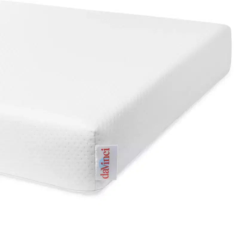 Matelas de lit et de tout-petit daVinci Comfort avec housse en tricot imperméable amovible