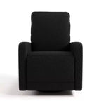 Fauteuil inclinable motorisé Storkcraft Kyoto Deluxe pour chambre d'enfant avec fonction pivotante, mécanisme de glisse et deux ports de chargement USB