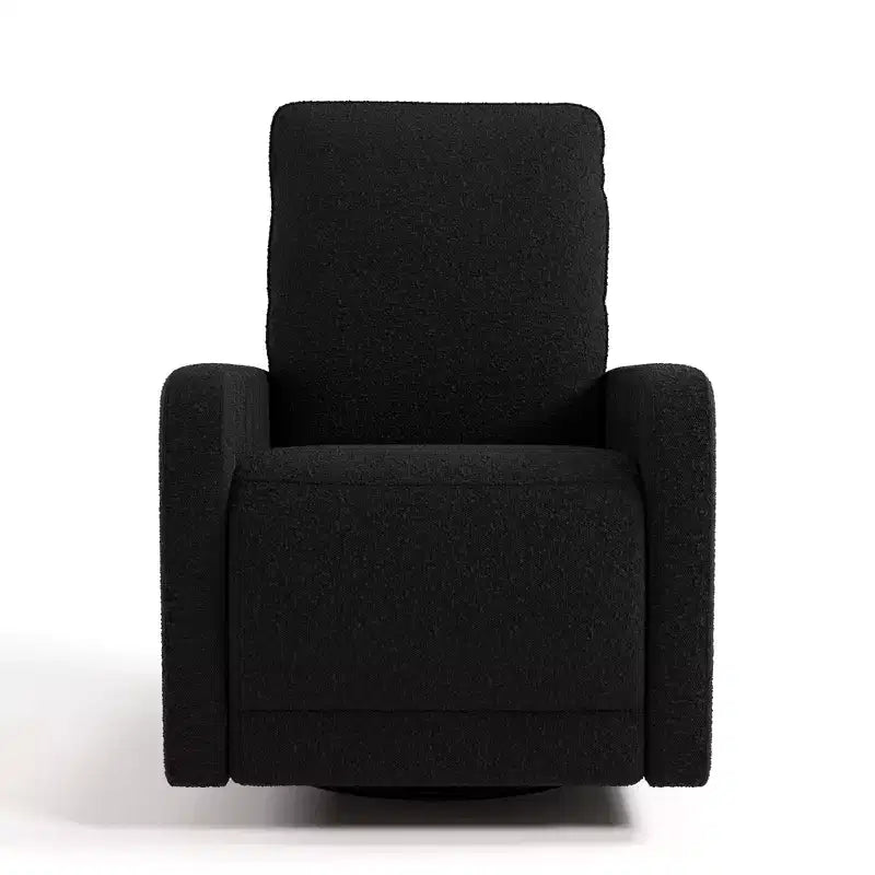 Fauteuil inclinable motorisé Storkcraft Kyoto Deluxe pour chambre d'enfant avec fonction pivotante, mécanisme de glisse et deux ports de chargement USB