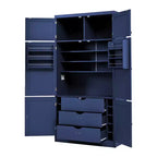 Whisen 80.1'' Meuble de rangement autoportant pour cuisine, buffets, grand placard de rangement