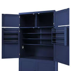 Whisen 80.1'' Meuble de rangement autoportant pour cuisine, buffets, grand placard de rangement