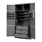 Whisen 80.1'' Meuble de rangement autoportant pour cuisine, buffets, grand placard de rangement