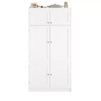 Whisen 80.1'' Meuble de rangement autoportant pour cuisine, buffets, grand placard de rangement