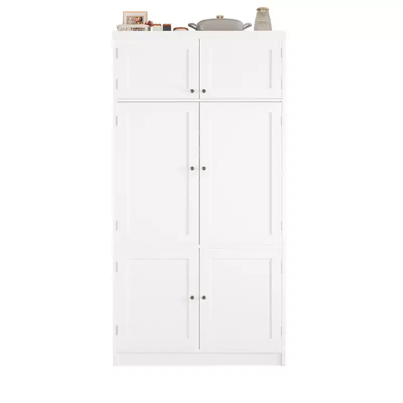 Whisen 80.1'' Meuble de rangement autoportant pour cuisine, buffets, grand placard de rangement