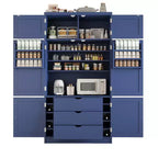 Whisen 80.1'' Meuble de rangement autoportant pour cuisine, buffets, grand placard de rangement