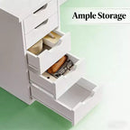 GDFStudio Elinor Classic 47 Bureau informatique avec 5 tiroirs