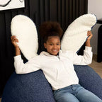 Raven-Symon Home HopSeat fauteuil poire ovale lapin avec oreilles