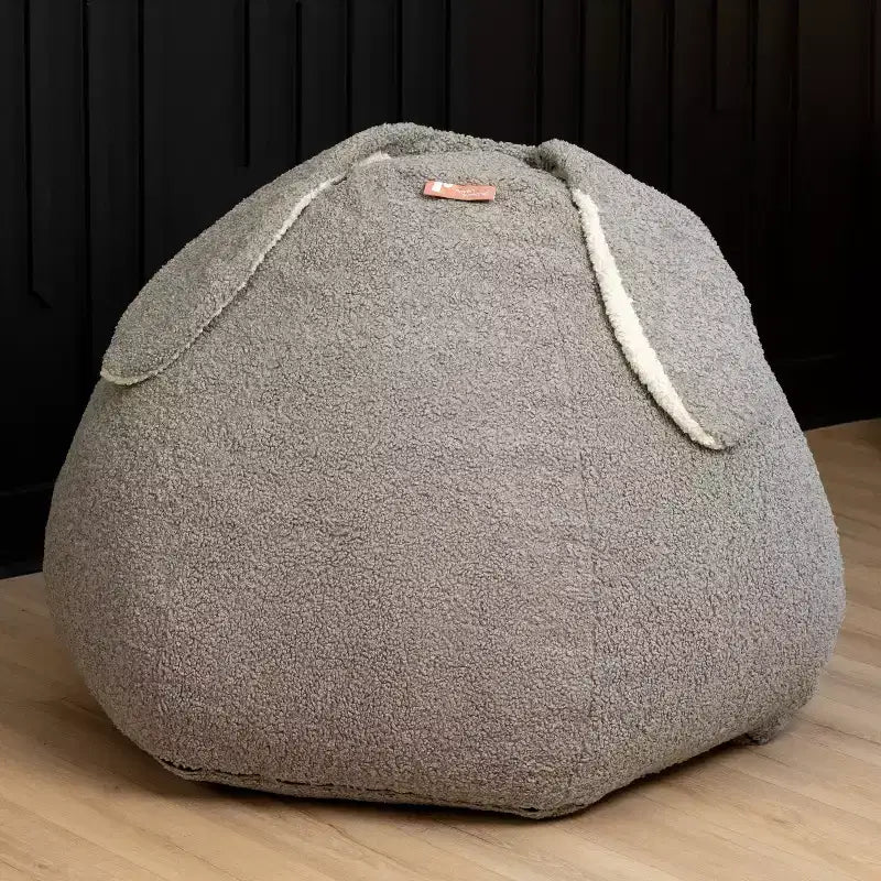 Raven-Symon Home HopSeat fauteuil poire ovale lapin avec oreilles