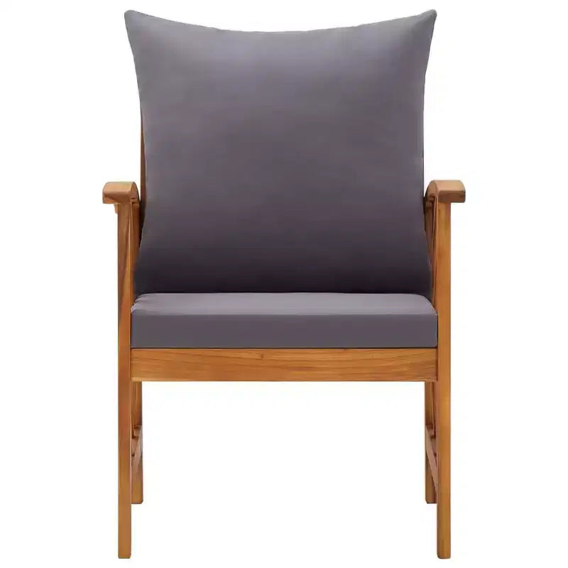 vidaXL Table d'appoint Huile Naturel Bois d'Acacia Massif Meuble de Jardin Patio Extérieur