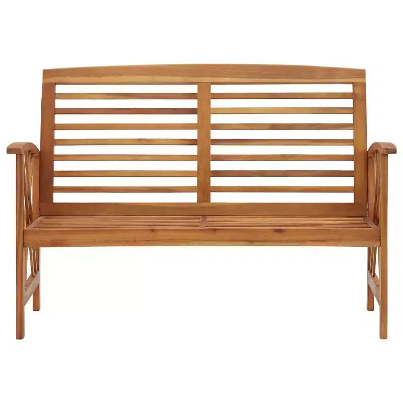 vidaXL Side Table Oil Natural Solid Acacia Wood Garden Furniture Outdoor Patio