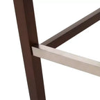 Lot de 2 tabourets de bar modernes de 76 cm avec dossier, tabourets de bar rembourrés avec repose-pieds en métal pour îlot de cuisine ou bar à domicile - Panipeachy