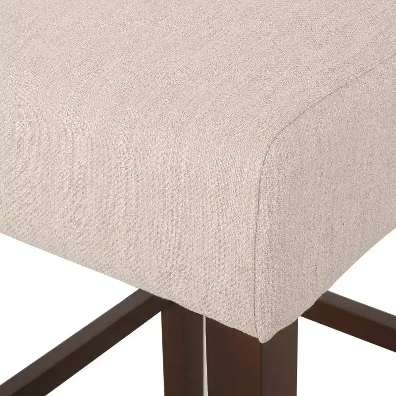 Lot de 2 tabourets de bar modernes de 76 cm avec dossier, tabourets de bar rembourrés avec repose-pieds en métal pour îlot de cuisine ou bar à domicile - Panipeachy