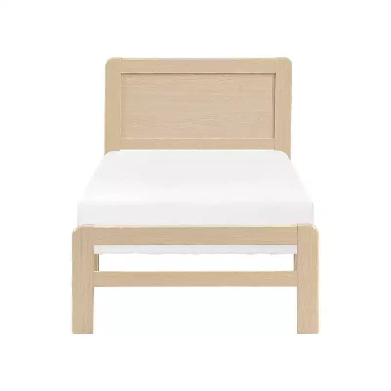 Lit plateforme contemporain en bois Nolan GDFStudio avec tête de lit