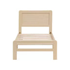 Lit plateforme contemporain en bois Nolan GDFStudio avec tête de lit
