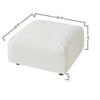 Christopher Knight Home Philomena, pouf carré moderne rembourré