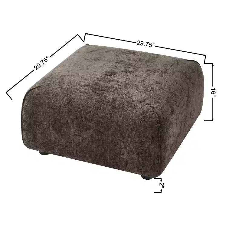 Christopher Knight Home Philomena, pouf carré moderne rembourré