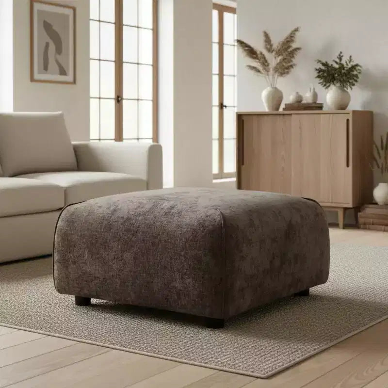 Christopher Knight Home Philomena, pouf carré moderne rembourré